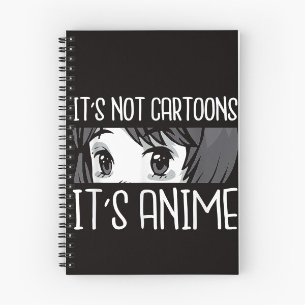 Item preview, Anime Girl l It's Not Cartoons It's Anime l Anime Lover Gift  designed and sold by loka-Art.