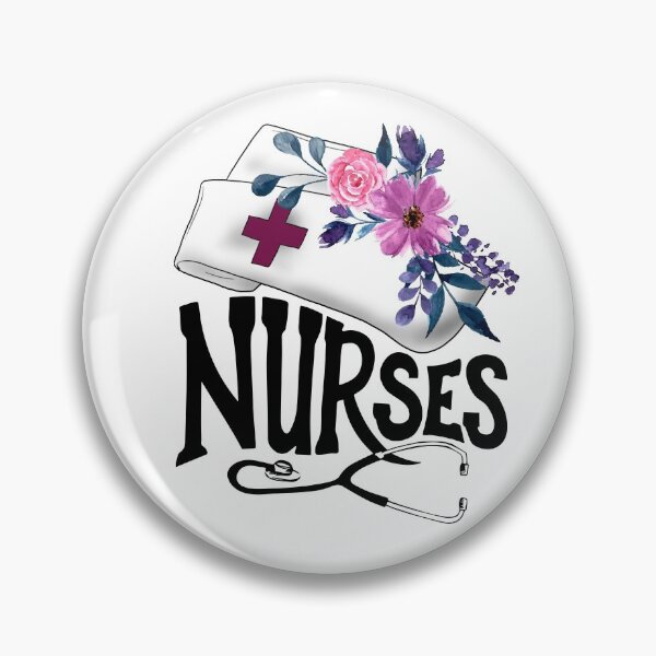 Item preview, Nursing - Nurse Hat Flowers T-shirt designed and sold by SunsetGloww.