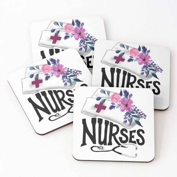 Item preview, Nursing - Nurse Hat Flowers T-shirt designed and sold by SunsetGloww.
