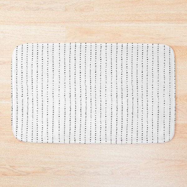 Item preview, Dotted Lines Black On White designed and sold by Me And The Moon.
