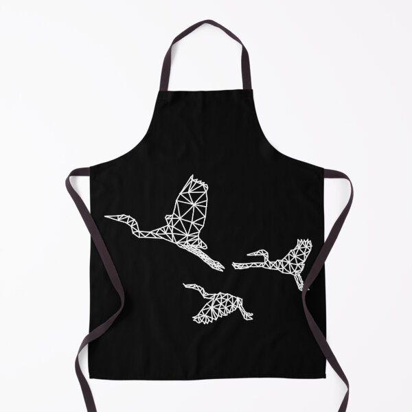 Item preview, Geometric Flying Egrets designed and sold by Arkneer.