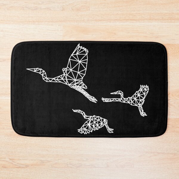Item preview, Geometric Flying Egrets designed and sold by Arkneer.