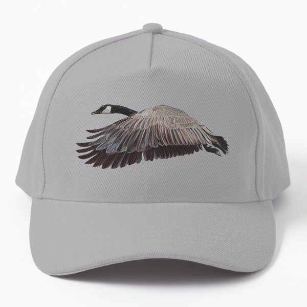 O Canada - Canada Goose hockey rink painting Baseball Cap