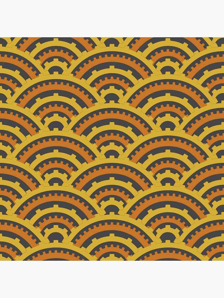 Thumbnail 3 of 3, Sticker, Time Arches designed and sold by ValerieDesigns.