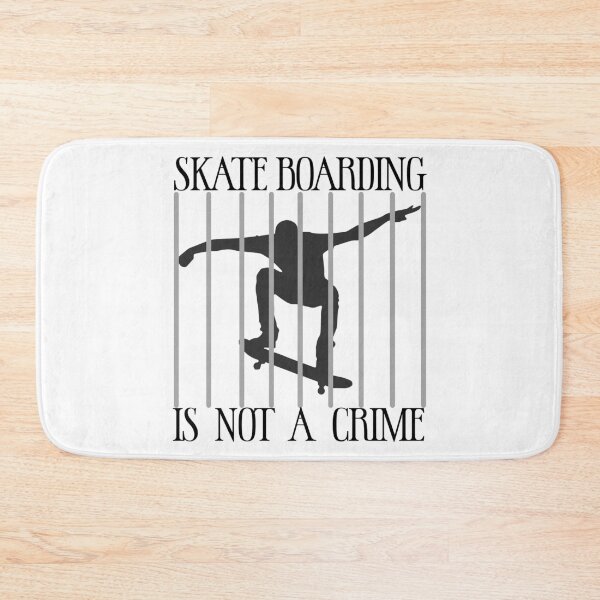 Item preview,  skateboarding is not a crime designed and sold by mayankg1100.