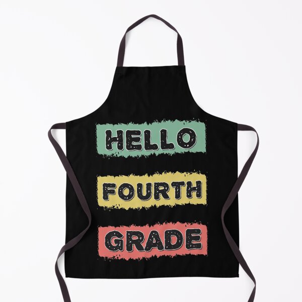 Item preview, Hello Fourth Grade Tasteful Back to School RETRO Gift for Kids and Teachers designed and sold by Naumovski.