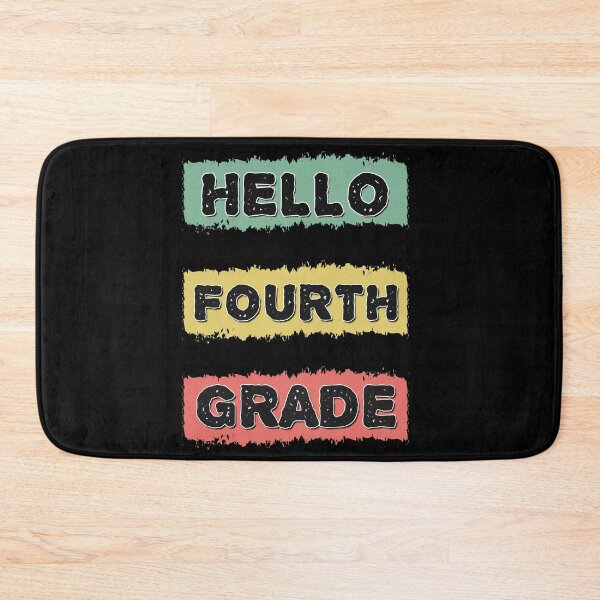 Item preview, Hello Fourth Grade Tasteful Back to School RETRO Gift for Kids and Teachers designed and sold by Naumovski.