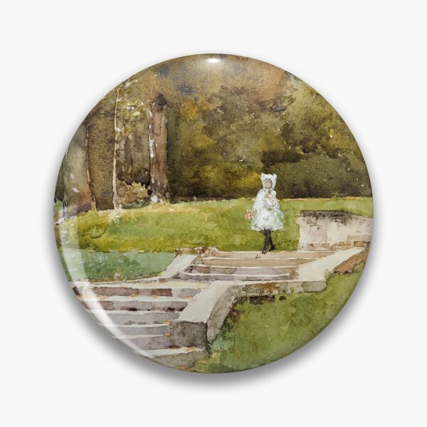 Item preview, Impressionist Art Saint-Cloud (1889) by Frederick Childe Hassam designed and sold by Designedbysm.