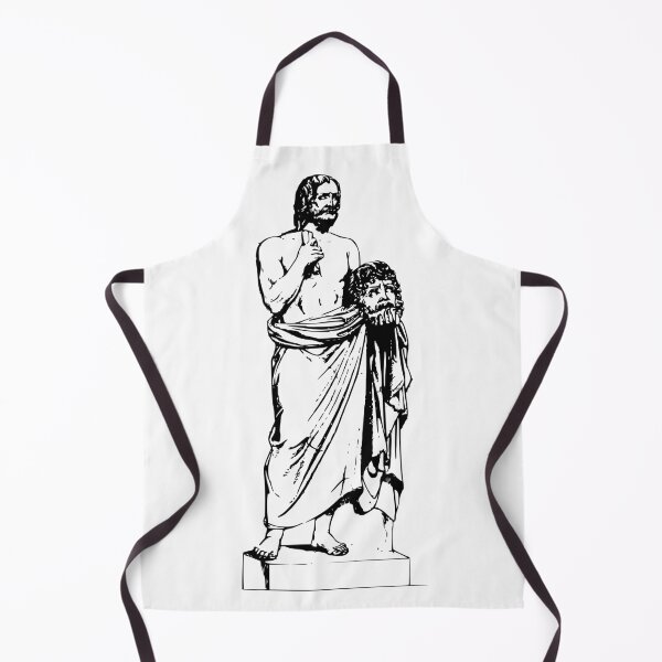Item preview, Euripides with mask and scroll designed and sold by WordArtDesign.