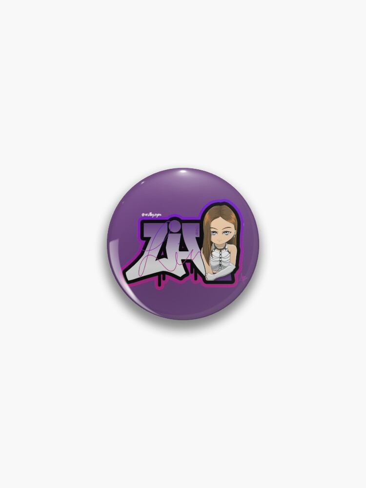 Itzy - Lia (Graffiti/Chibi) Pin for Sale by artbyzym