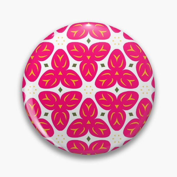 Artikelvorschau, Super Bright and Colorful Geometric Hot Pink Pattern entworfen und verkauft von cozycaroline.