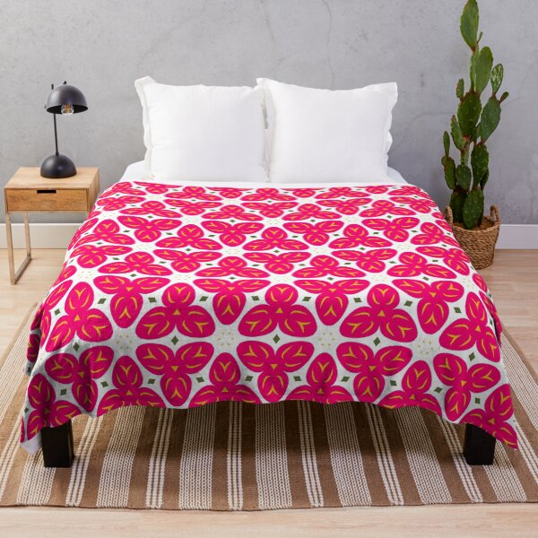 Artikelvorschau, Super Bright and Colorful Geometric Hot Pink Pattern entworfen und verkauft von cozycaroline.