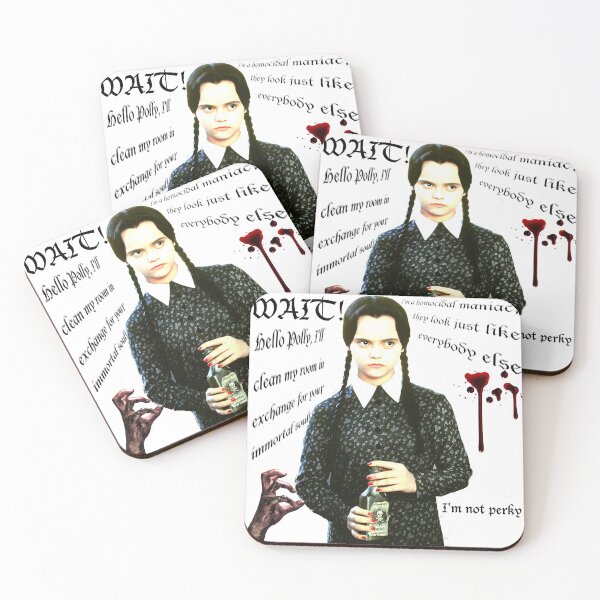 Item preview, Wednesday Addams quotes  designed and sold by RMSartZ.