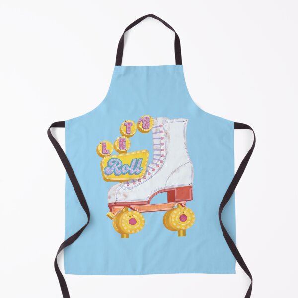 Item preview, Let's Roll Vintage Roller Skate Sign designed and sold by jenbucheli.