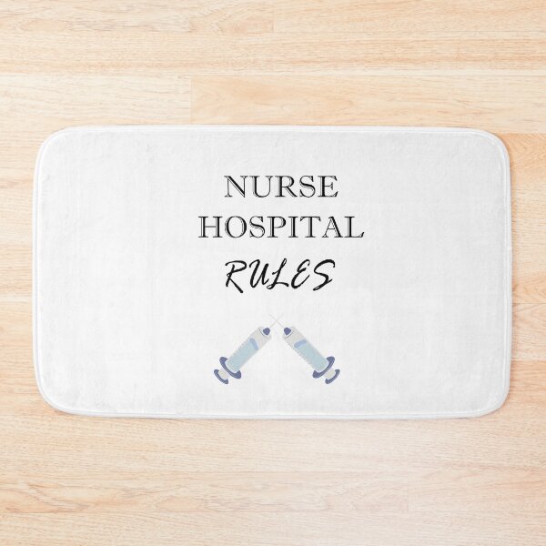 Item preview, Nurse Hospital Rules designed and sold by BiancaEm.