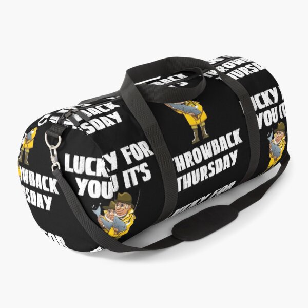 Item preview, Throwback Thursday, Lucky Fishing designed and sold by SportyDogShop.