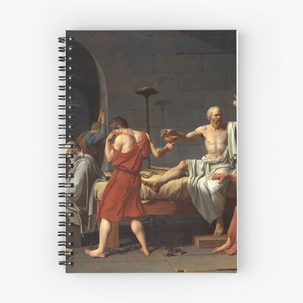 Item preview, The Death of Socrates by JL David designed and sold by academic-art.