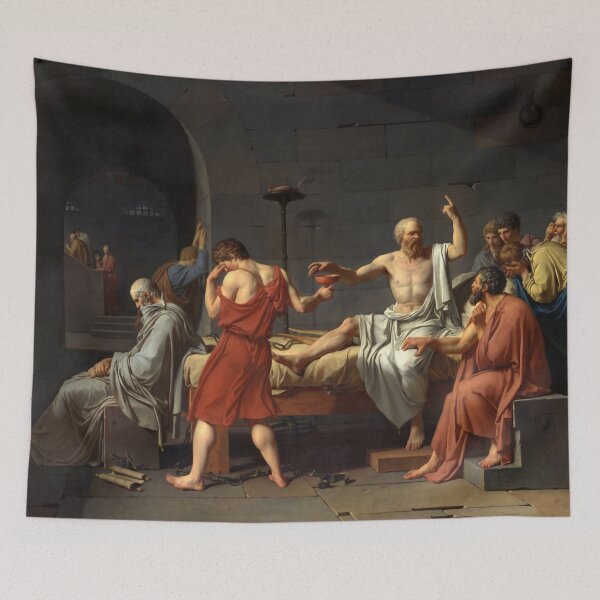 Item preview, The Death of Socrates by JL David designed and sold by academic-art.