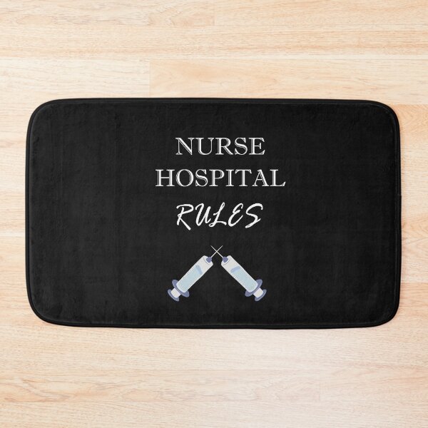 Item preview, Nurse Hospital Rules designed and sold by BiancaEm.