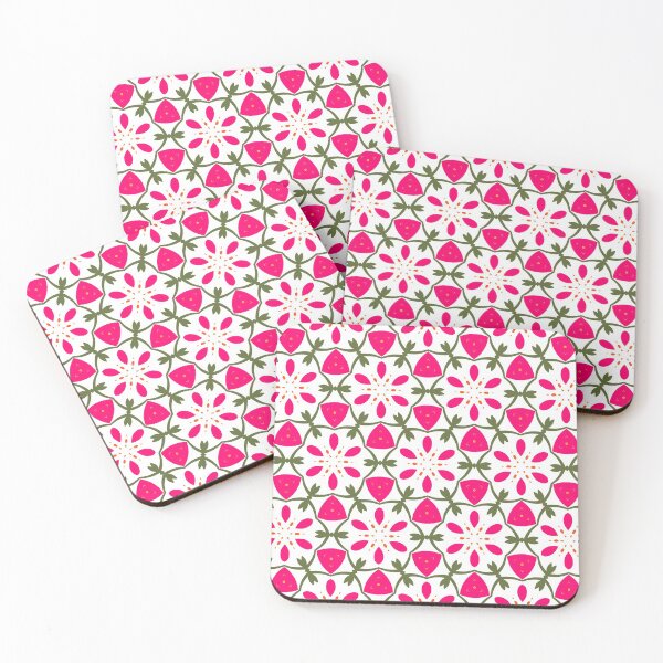 Item preview, Super Bright and Colorful Geometric Pink and Green designed and sold by cozycaroline.