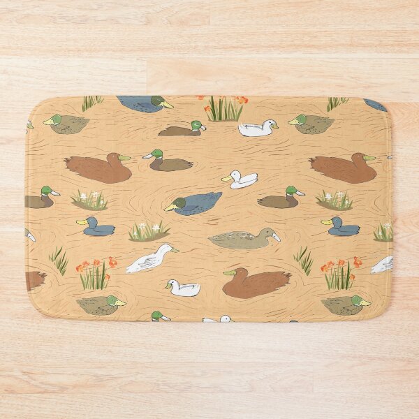 Item preview, Wild ducks on a lake designed and sold by SweetCoolVibes.