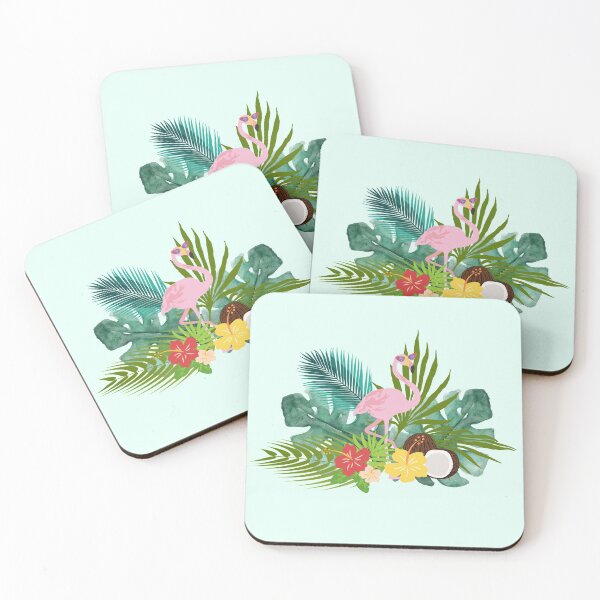 Item preview, Summer Tropical Flamingo designed and sold by SkyAfterDusk.