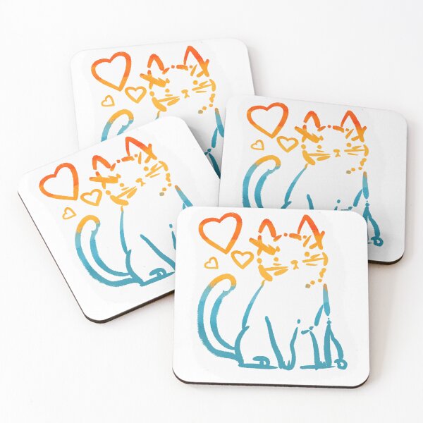 Item preview, Sunset cat designed and sold by Sydscriv.