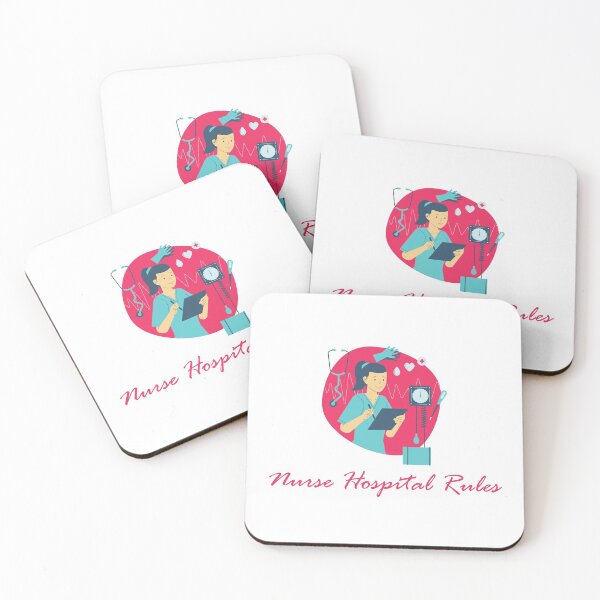 Item preview, Nurse Hospital Rules designed and sold by BiancaEm.