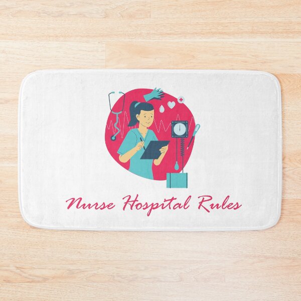 Item preview, Nurse Hospital Rules designed and sold by BiancaEm.