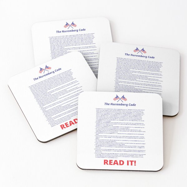Item preview,  Nuremberg code Read It American Flag Patriot  designed and sold by ThatMerchStore.