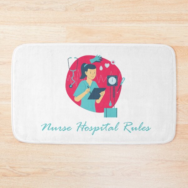 Item preview, Nurse Hospital Rules designed and sold by BiancaEm.