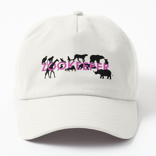 Zookeeper - pink/black Dad Hat