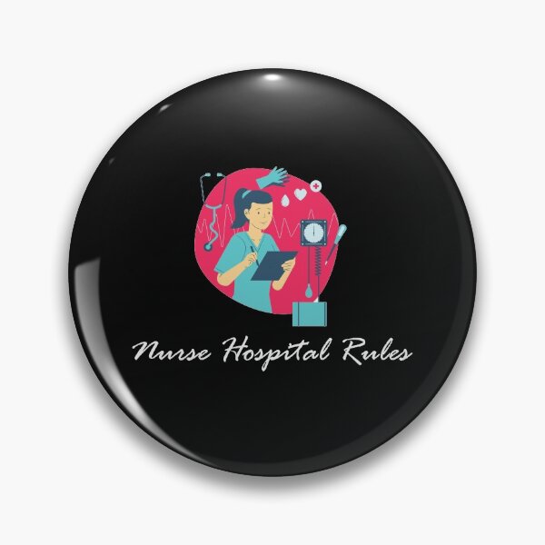 Item preview, Nurse Hospital Rules designed and sold by BiancaEm.