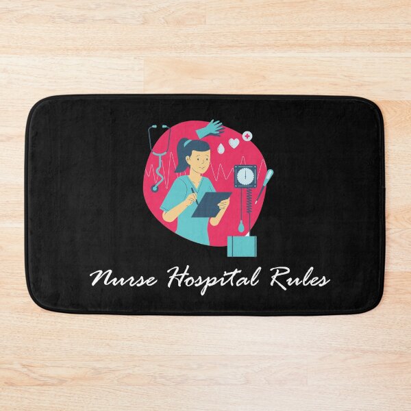 Item preview, Nurse Hospital Rules designed and sold by BiancaEm.