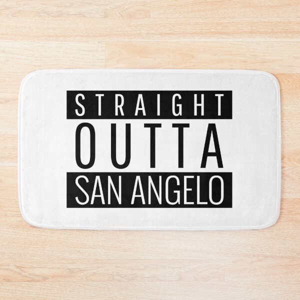 Item preview, Straight Outta San Angelo Texas  designed and sold by Teelogic.