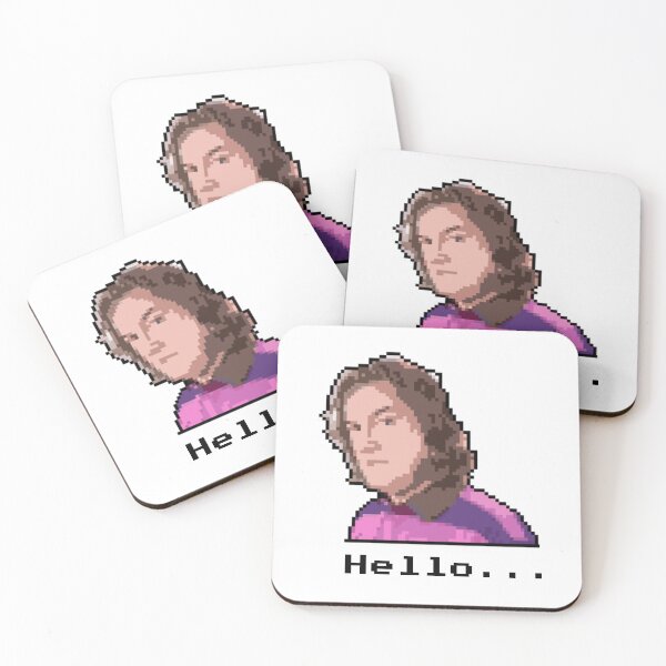 Item preview, James May Hello pixel art designed and sold by svaiga.