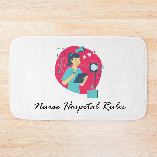 Item preview, Nurse Hospital Rules designed and sold by BiancaEm.