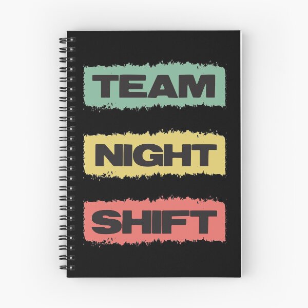Item preview, TEAM Night Shift Retro Gift for Doctors Nurses and all overnight workers and employees designed and sold by Naumovski.