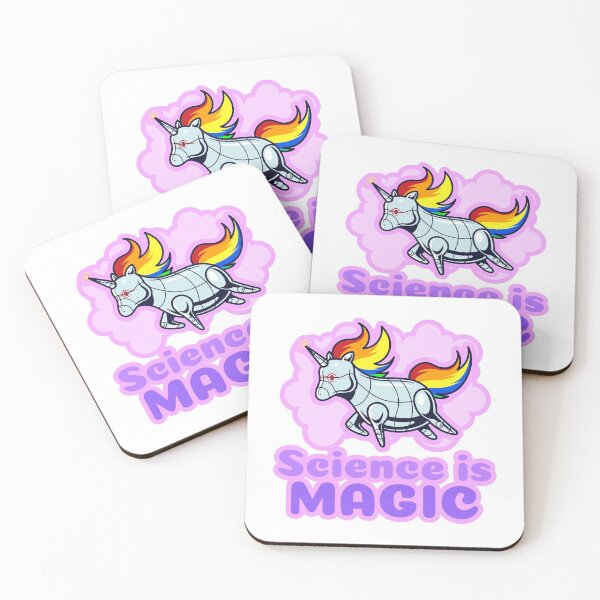 Item preview, Science is Magic Unicorn designed and sold by SquishStitches.