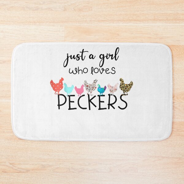 Item preview, Just a girl who loves peckers designed and sold by begin-again.