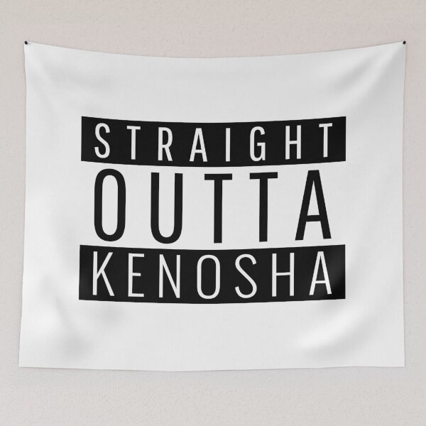 Item preview, Straight Outta Kenosha Wisconsin  designed and sold by Teelogic.