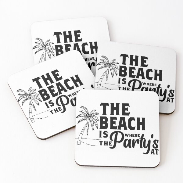 Item preview, The Beach is Where The Party's At designed and sold by MimsTees.