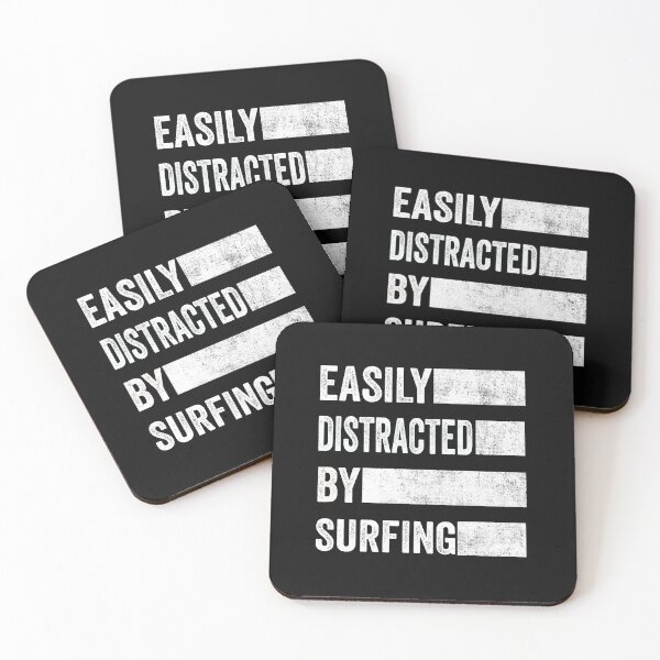 Item preview,  Easily Distracted By Surfing designed and sold by AMINE  ★★★★★.