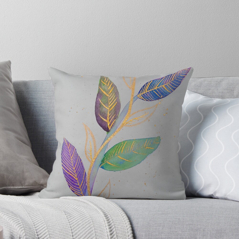 Item preview, Throw Pillow designed and sold by WallaceColor.