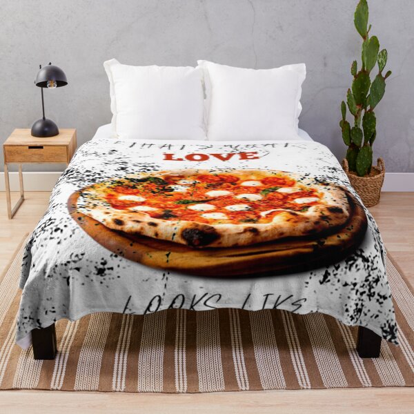 Item preview, That's What Love Looks Like Pizza Distressed Grunge Effect designed and sold by LuckyKermit.