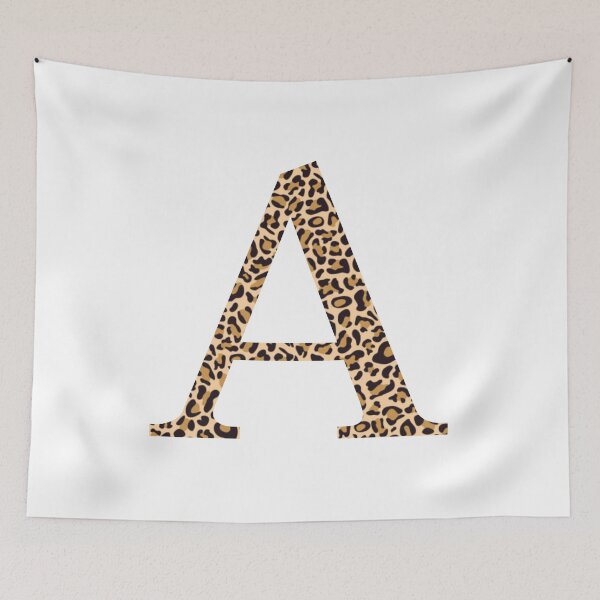 Item preview, Leopard Letter A designed and sold by BoldNFresh.