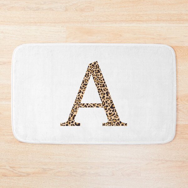 Item preview, Leopard Letter A designed and sold by BoldNFresh.