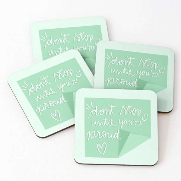 Item preview, don't stop until you're proud designed and sold by Luluprojects.