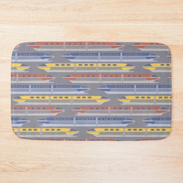 Item preview, Multicolor Monorails (Mark I retro halftones) designed and sold by Cammi Friederichs.