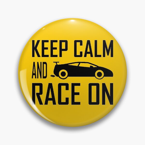 Item preview, Keep Calm And Race On designed and sold by SLGreenArrow.